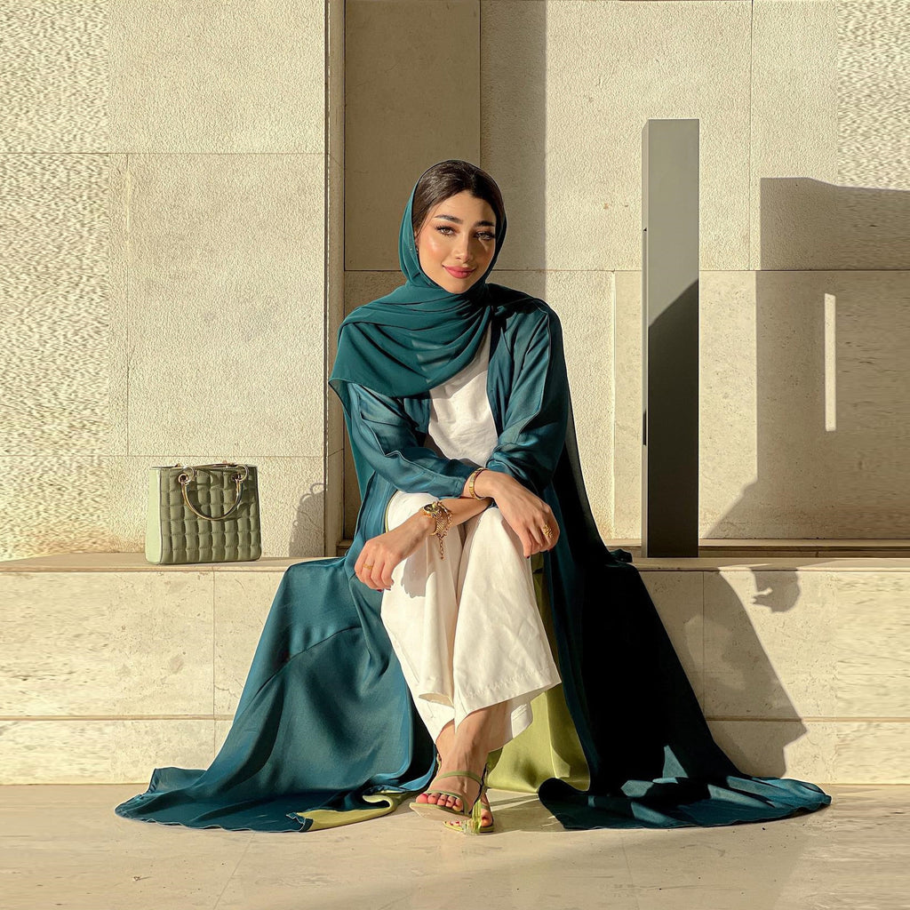 Dubai- Serenity Chiffon Coat