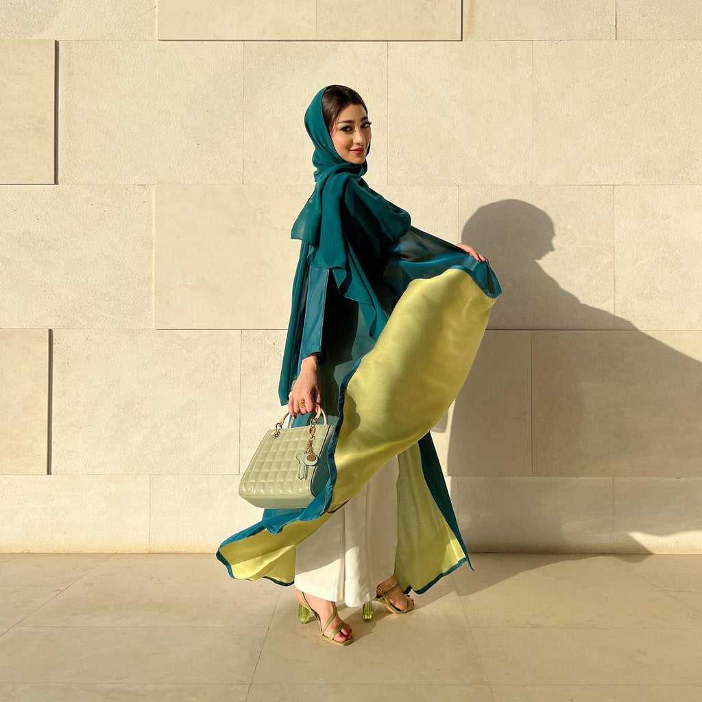 Dubai- Serenity Chiffon Coat