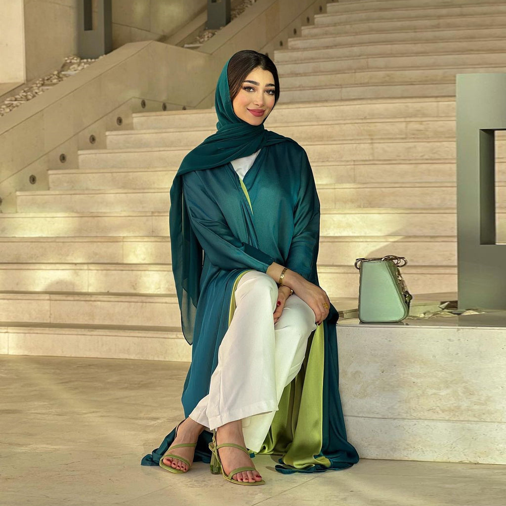 Dubai- Serenity Chiffon Coat