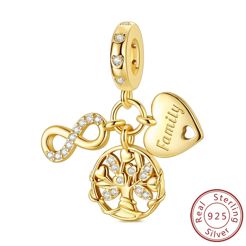 Eternal Heart 925 Silver Charm
