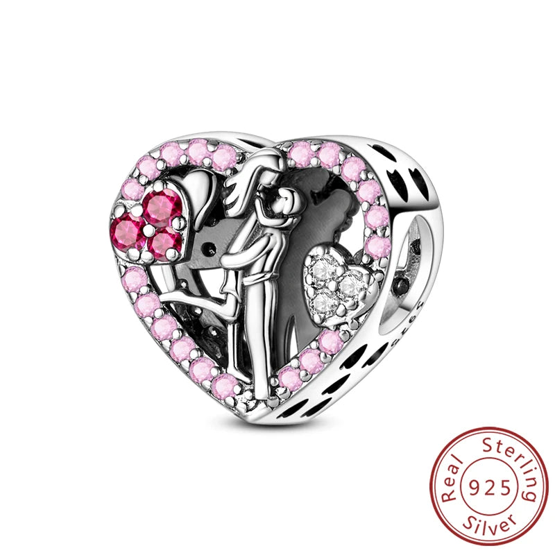 Eternal Heart 925 Silver Charm