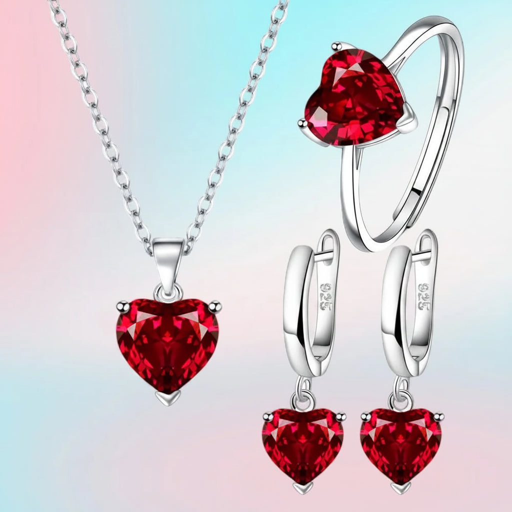 Pure Romance Crystal silver 925