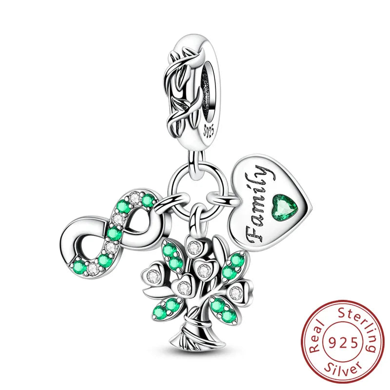 Eternal Heart 925 Silver Charm