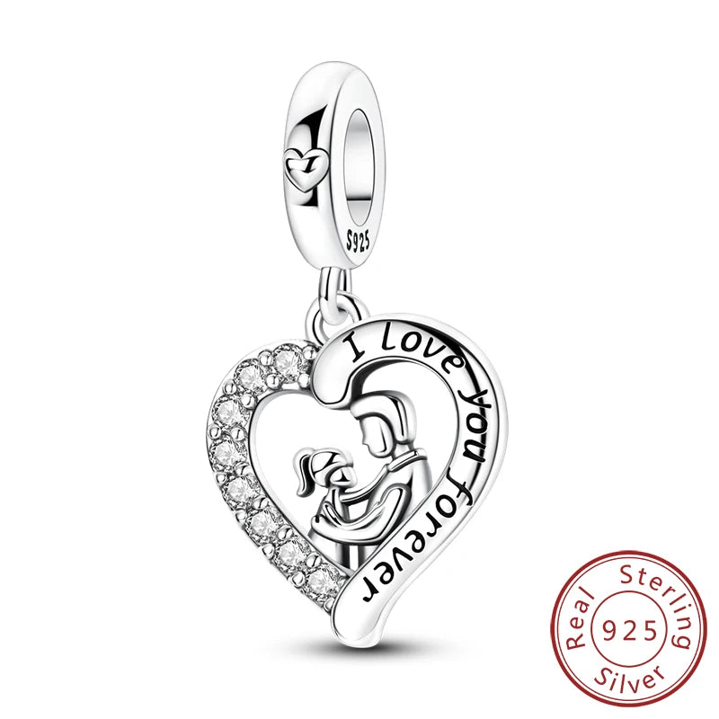 Eternal Heart 925 Silver Charm