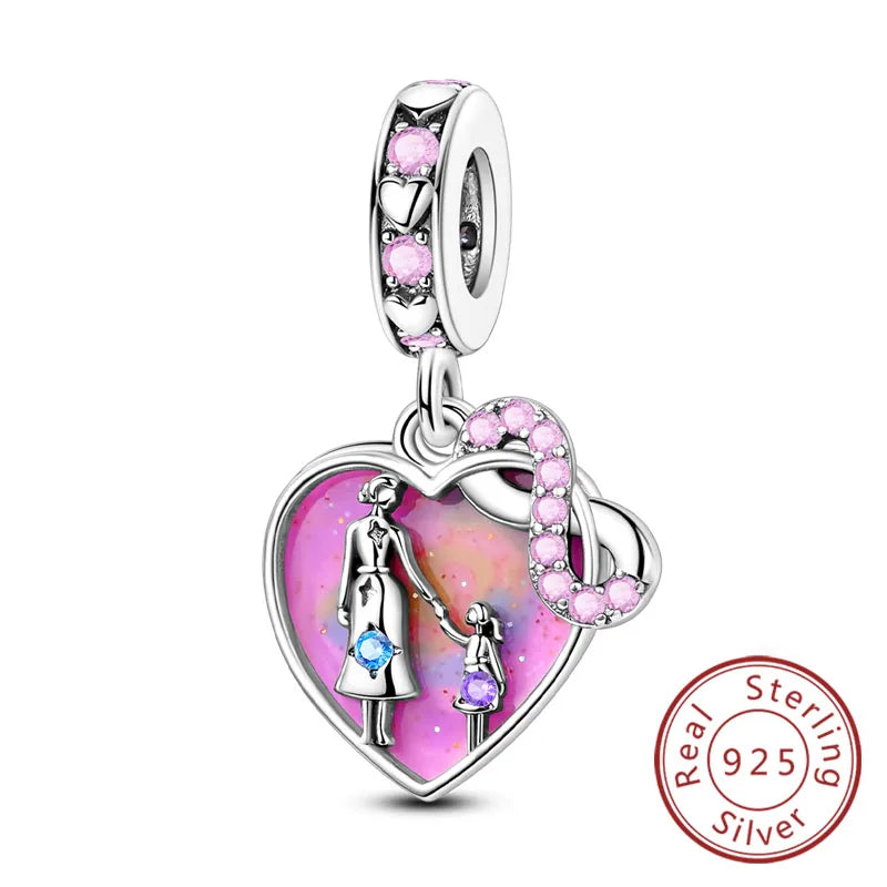 Eternal Heart 925 Silver Charm