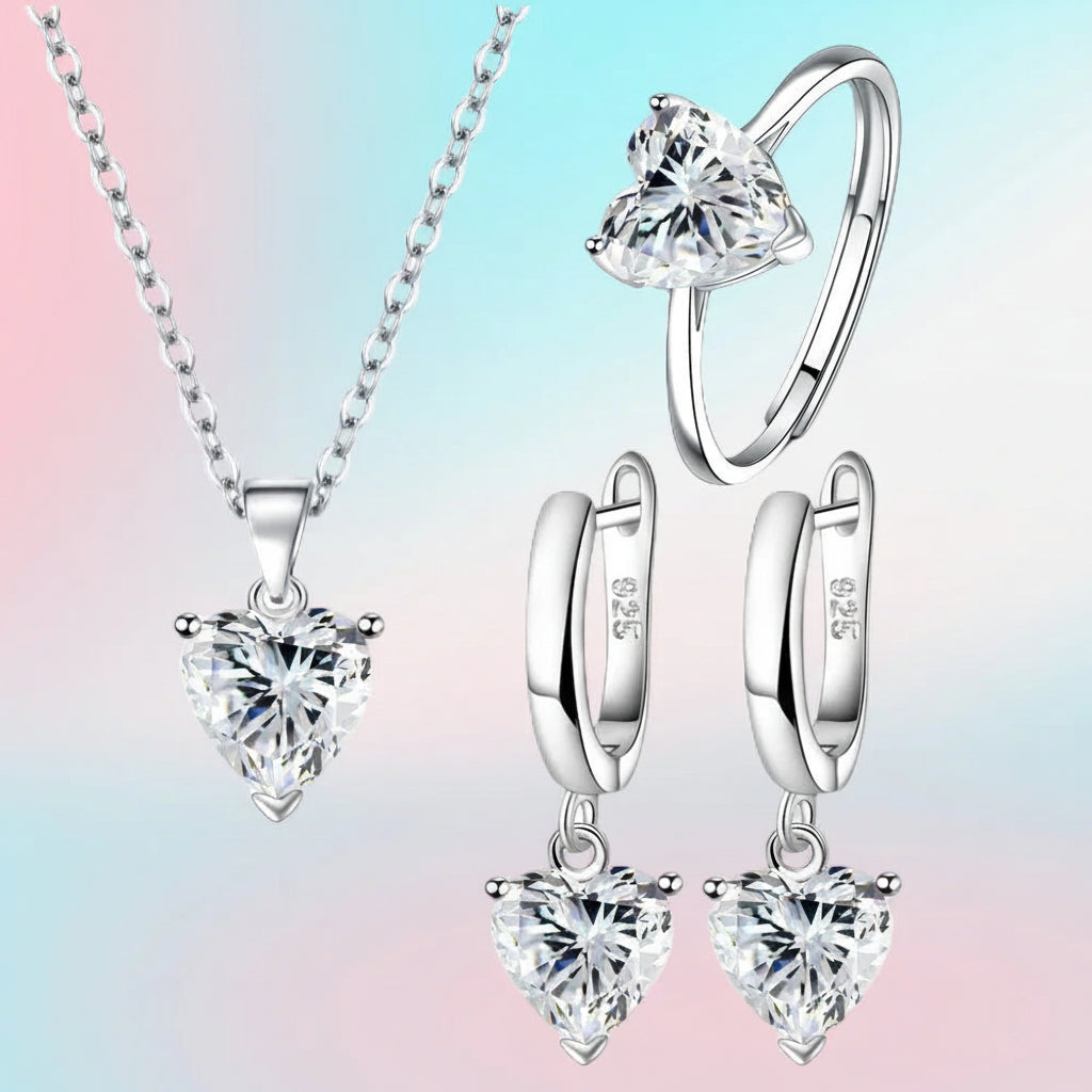 Pure Romance Crystal silver 925