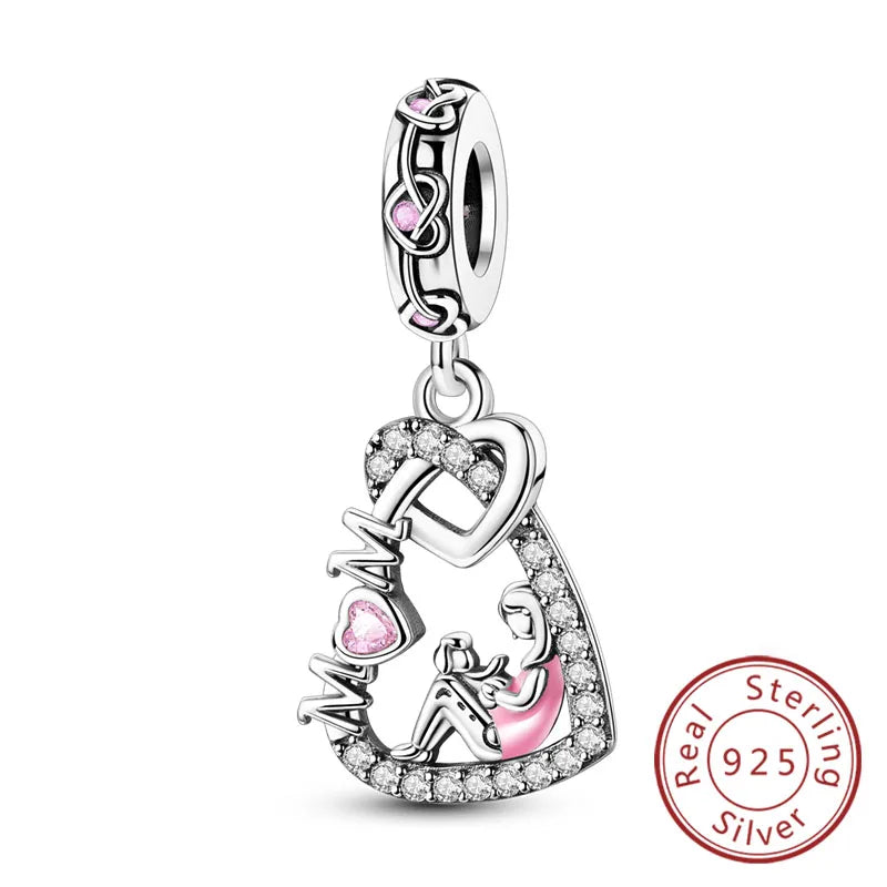 Eternal Heart 925 Silver Charm