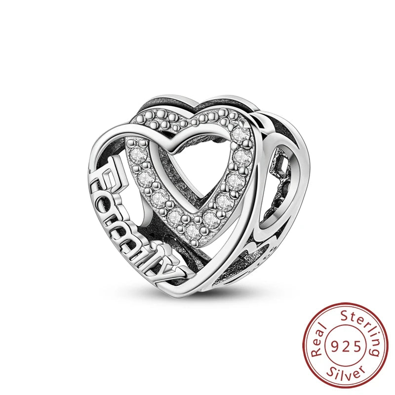 Eternal Heart 925 Silver Charm