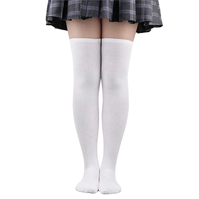 Soft Line Striped Long Tube Socks