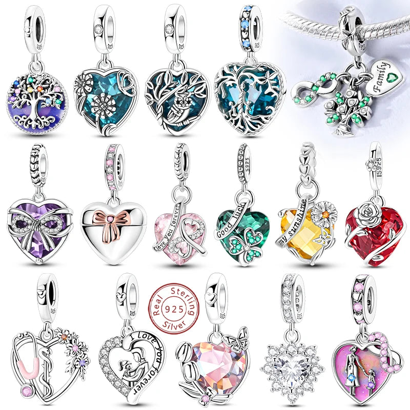 Eternal Heart 925 Silver Charm