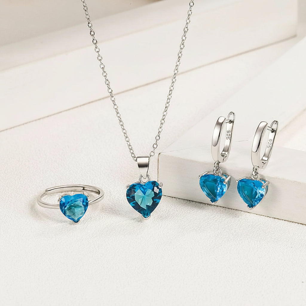Pure Romance Crystal silver 925