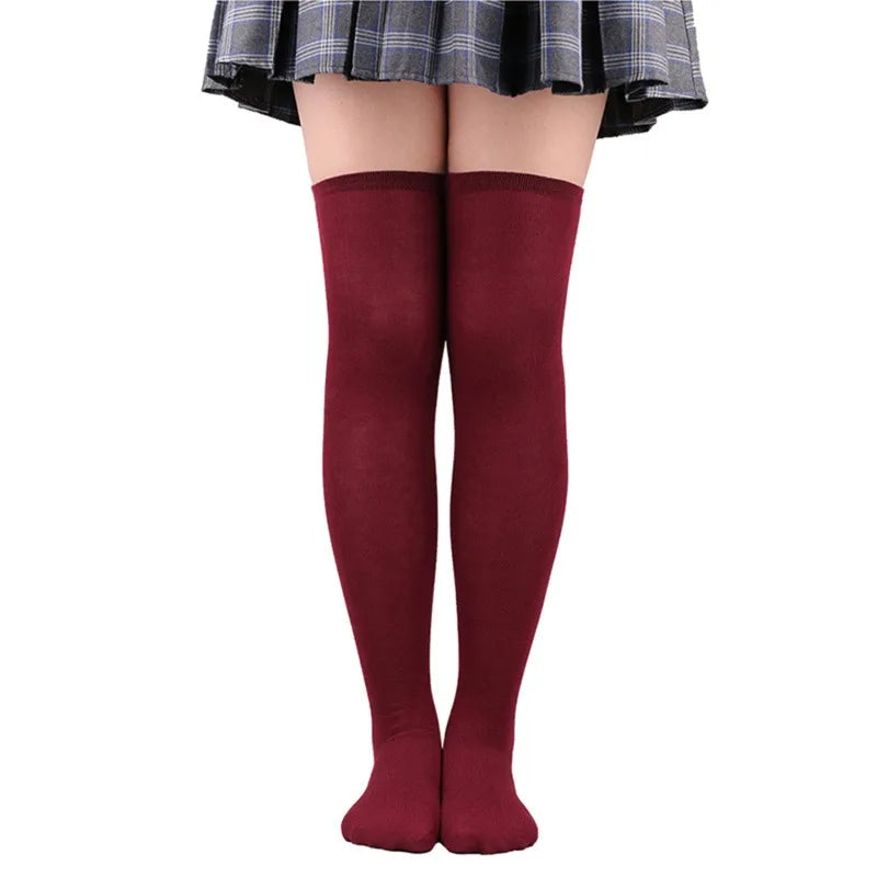 Soft Line Striped Long Tube Socks