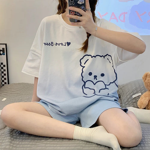 Cozy Gradient Pajama Set