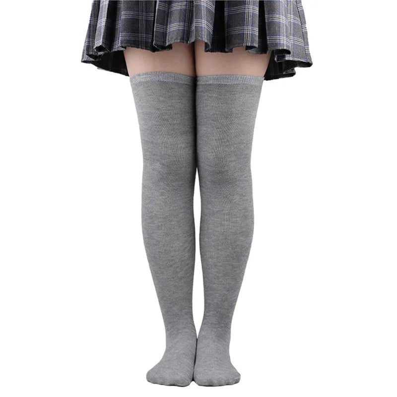 Soft Line Striped Long Tube Socks