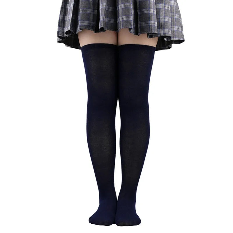 Soft Line Striped Long Tube Socks