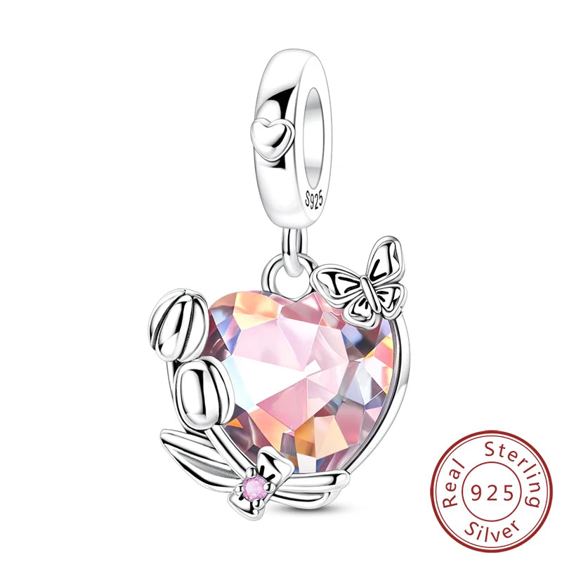 Eternal Heart 925 Silver Charm