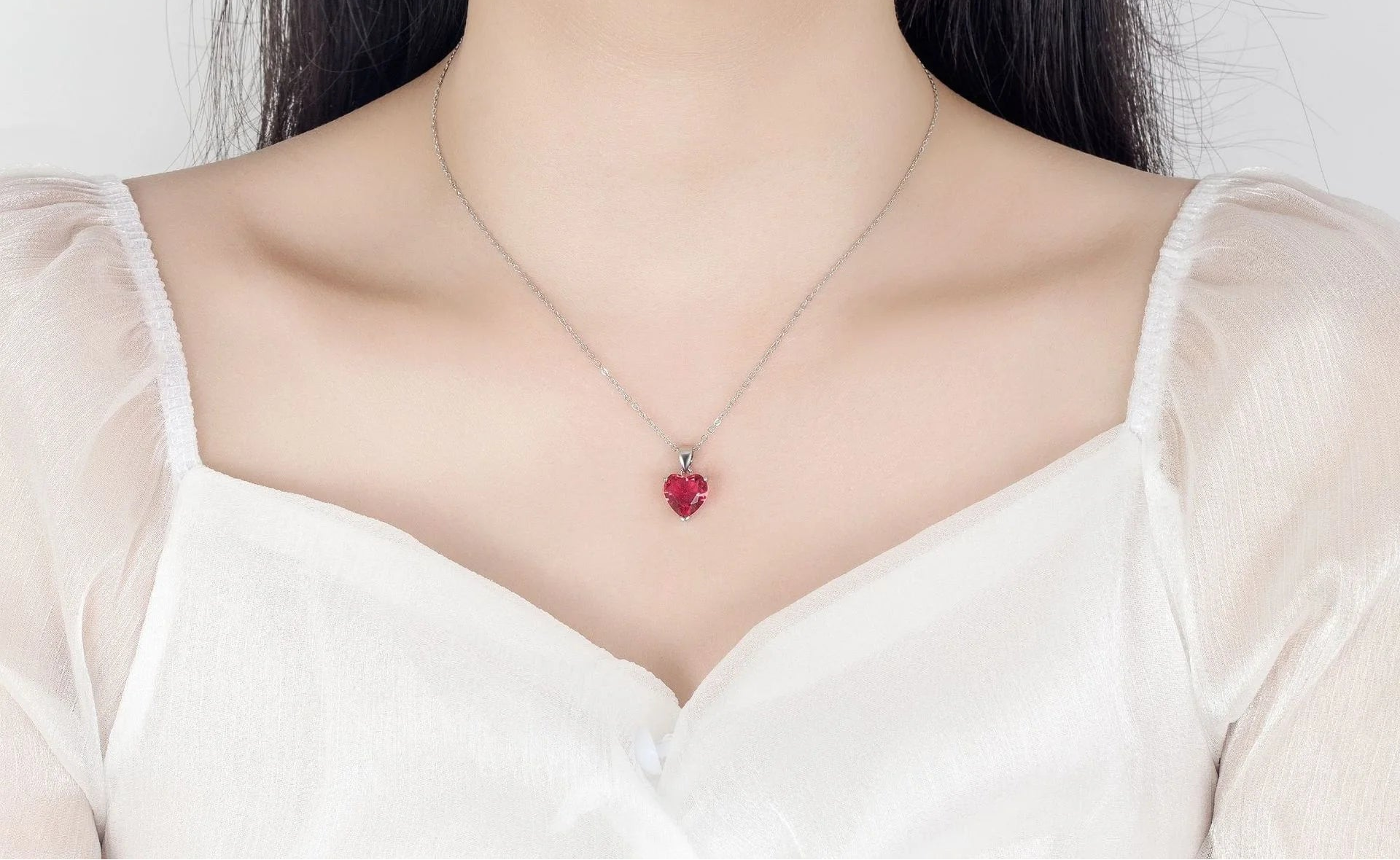 الرومانسية الخالصة ثلاثي فضي عيار 925