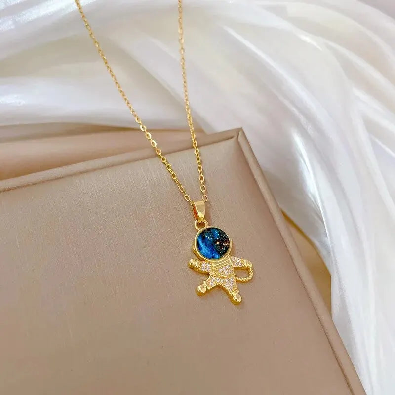 Light Luxury Titanium Steel Star Series Necklace Jewelry Gifts
