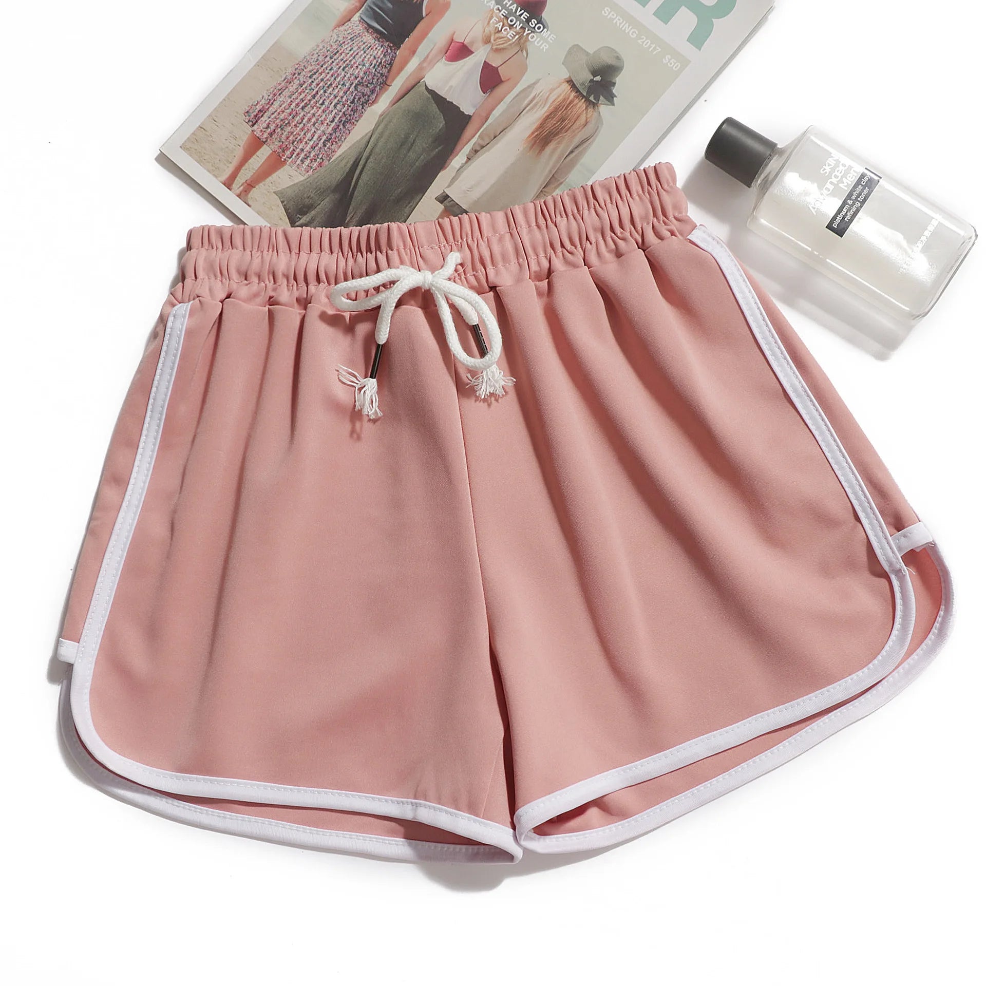 Women’s Summer Casual Gym Shorts – Mid Waist Loose Fit | Elia Store Quality Check