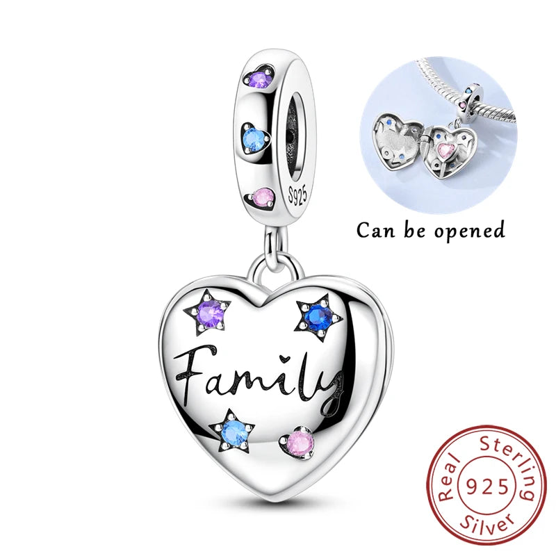 Eternal Heart 925 Silver Charm