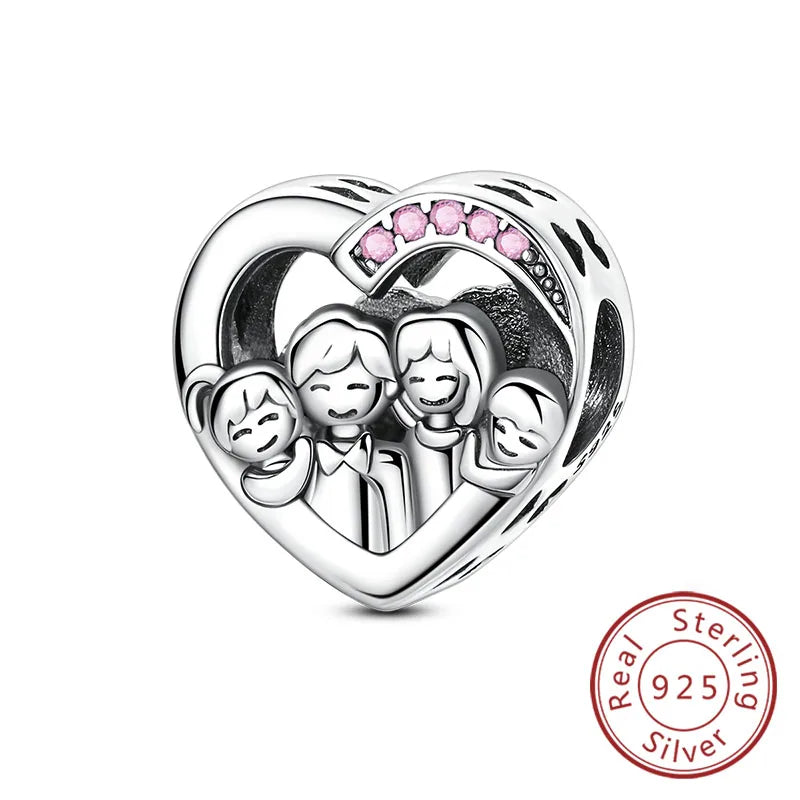Eternal Heart 925 Silver Charm