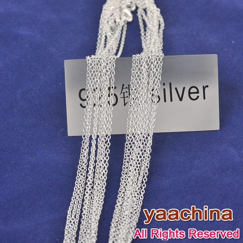 Sterling Essentials Silver Chain Set