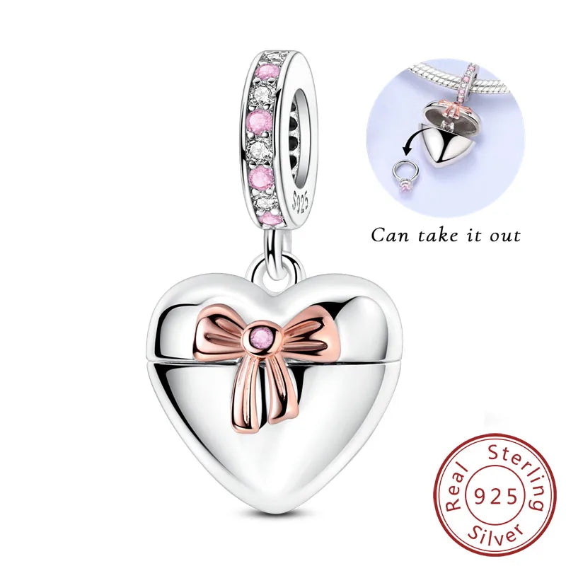 Eternal Heart 925 Silver Charm