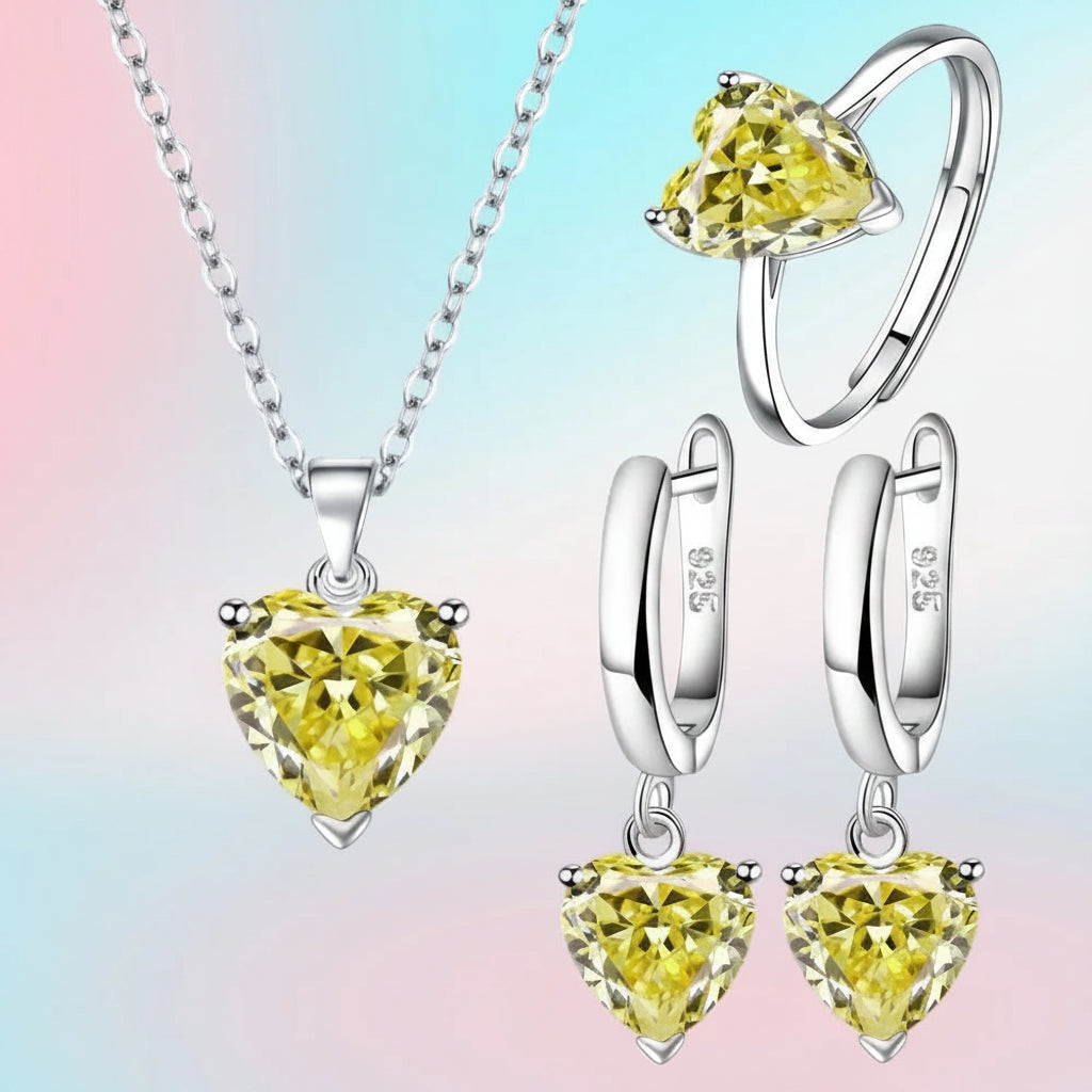 Pure Romance Crystal silver 925