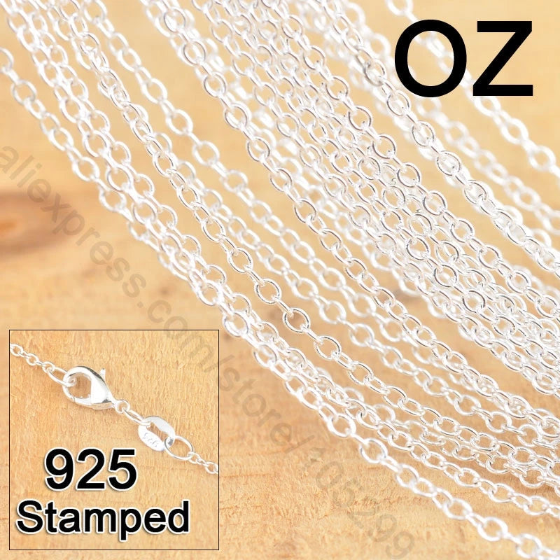 Sterling Essentials Silver Chain Set