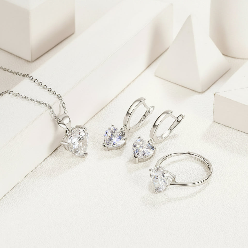Pure Romance Crystal silver 925