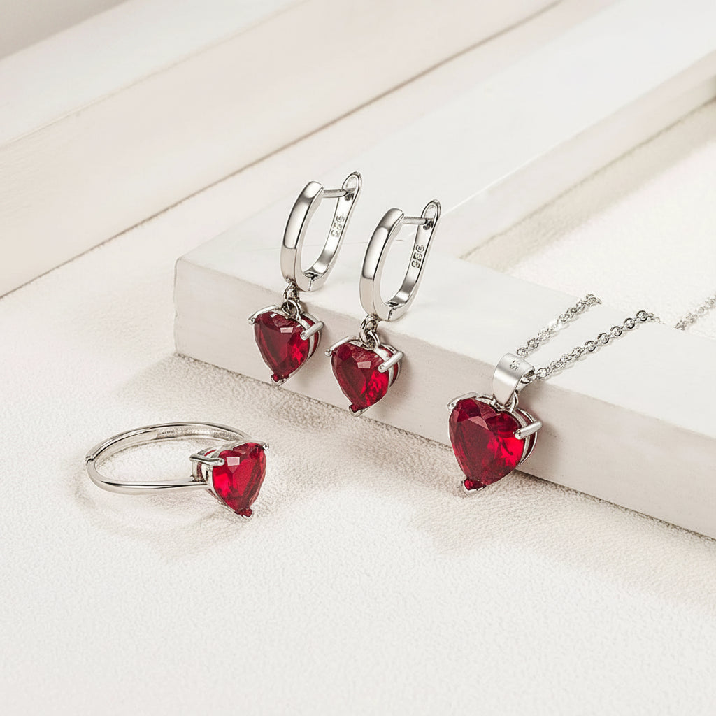 Pure Romance Crystal silver 925