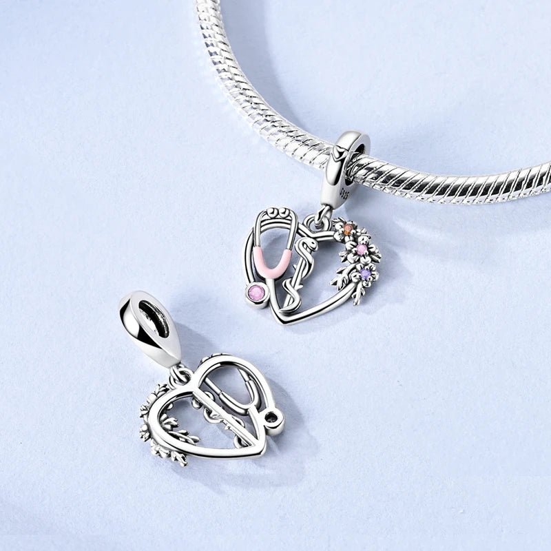 Eternal Heart 925 Silver Charm
