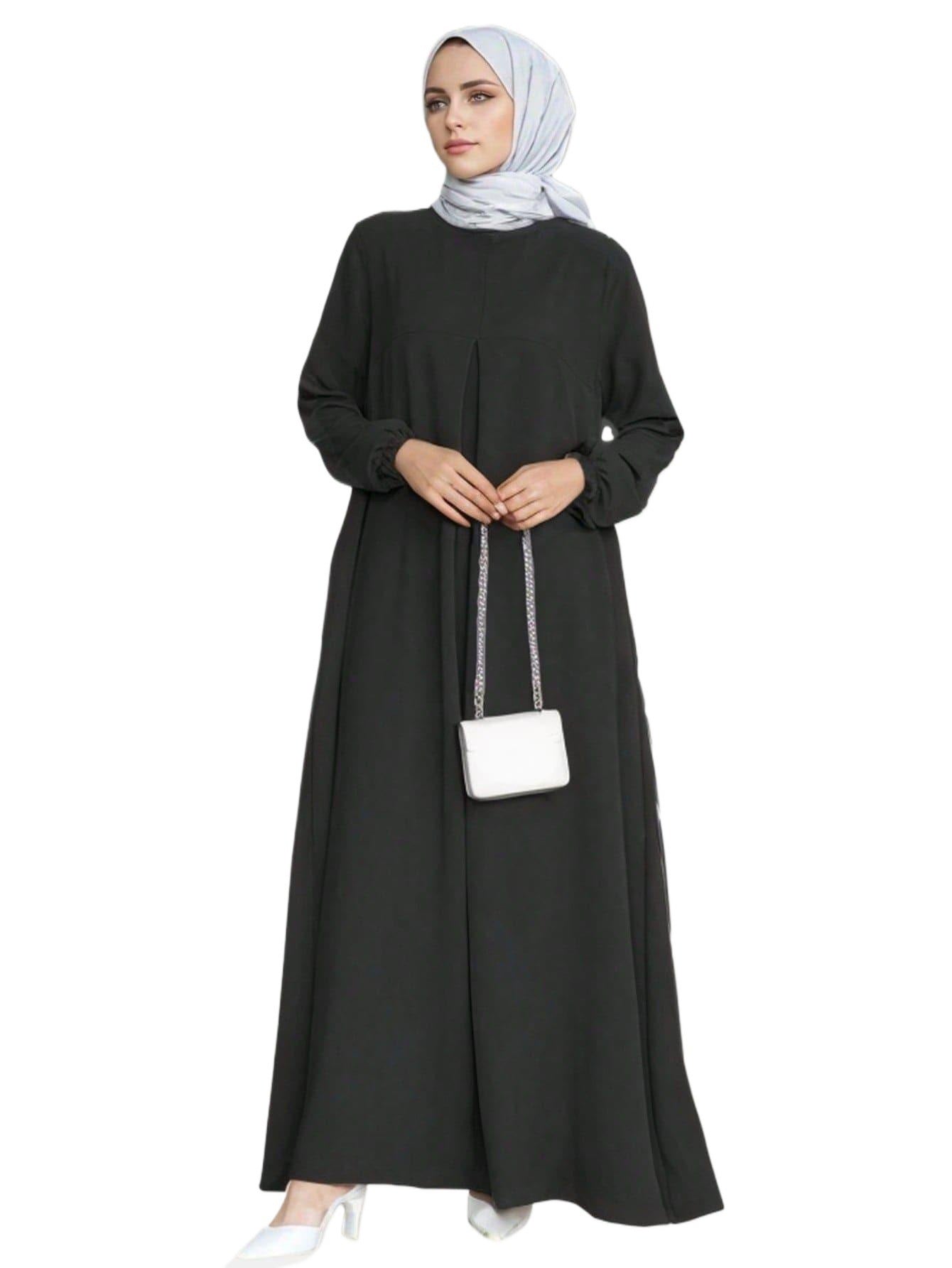 Long Sleeve Loose Temperament Dress